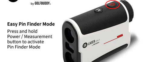 S Telémetro de Golf GOLFBUDDY Laser Lite 2 Rangefinder